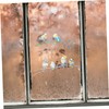GRIRIW Anti-Collision Window Sticker Static Glass Clings PVC Window Clings