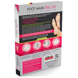 [ 2 Pack ] Foot Peel Mask - Cracked Heels Repair for Dry Callus Dead Skin - Exfoliating Peel Remover for Baby Soft Feet
