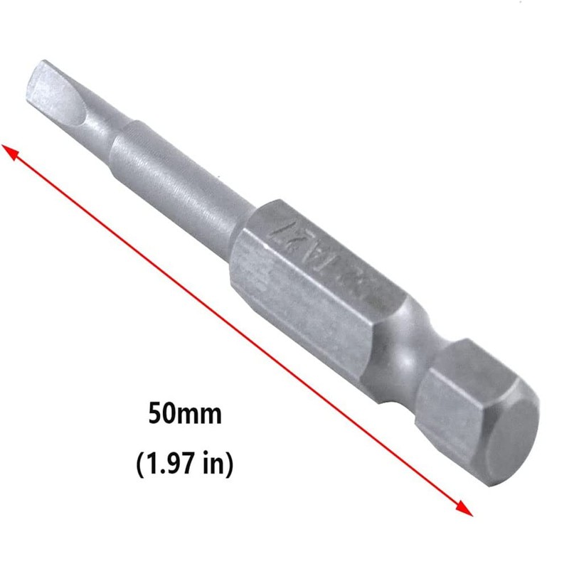 Fongmore 6 Pcs 50mm 1/4 Hex Shank Magnetic Triangle Head
