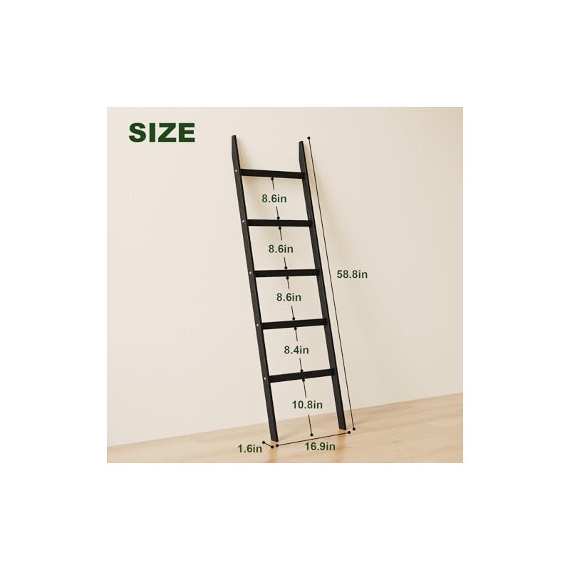 Blanket Ladder Towel Racks For Bathroom 5 Layers Towel Holder