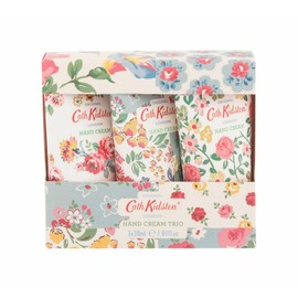 Heathcote & Ivory Cath Kidston Cottage Patchwork Honeysuckle Cornflower Hand Cream Trio Set