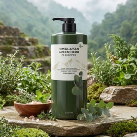 여우케어 Elastine Himalayan Green Herb Shampoo 1980ml