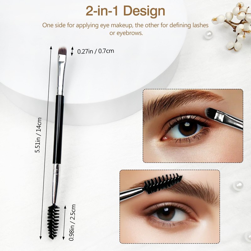 Eyebrow and Eyelash Tool Set of 3 - Lash Separator,