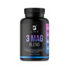 B Life Mezcla de 3 Magnesios Citrato, Óxido y Gluconato