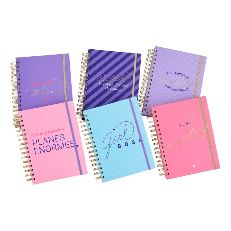 Libreta Pasta Dura De Notas Agenda Cuaderno Bolsillo Luckyly