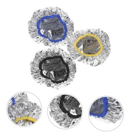 FOMIYES Sets Hair Coloring Caps for Deep Conditioning Reusable Heat Cap Tin Foil for Hair Oil Treatment Pcs