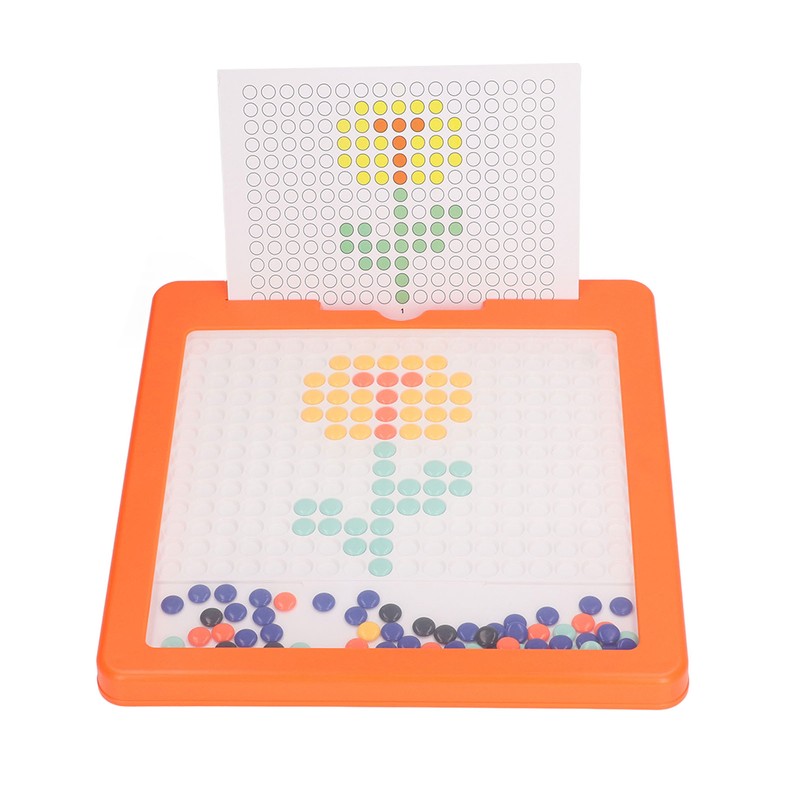 Magnetic Drawing Board for Toddlers Colorful Educational Doodle Board with