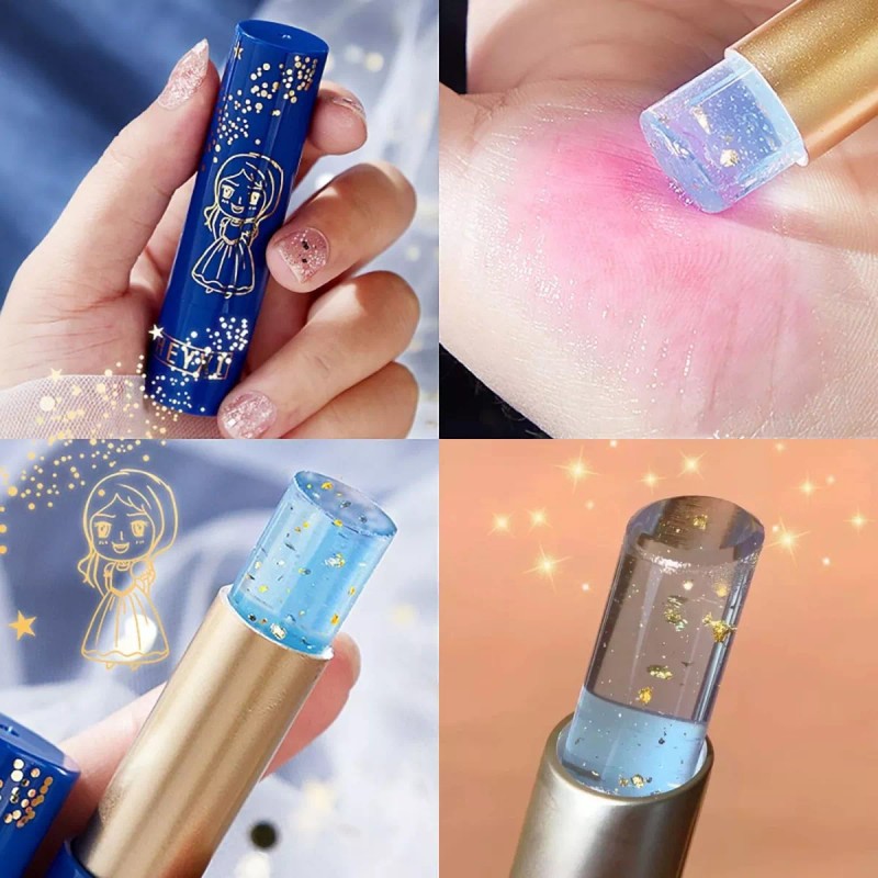 Universo en Linea 2 Pzs Labial 24k Cambia Color Con