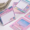 KOOBOOK Kawaii Planner Notebook Cute Memo Pads with Computer Game