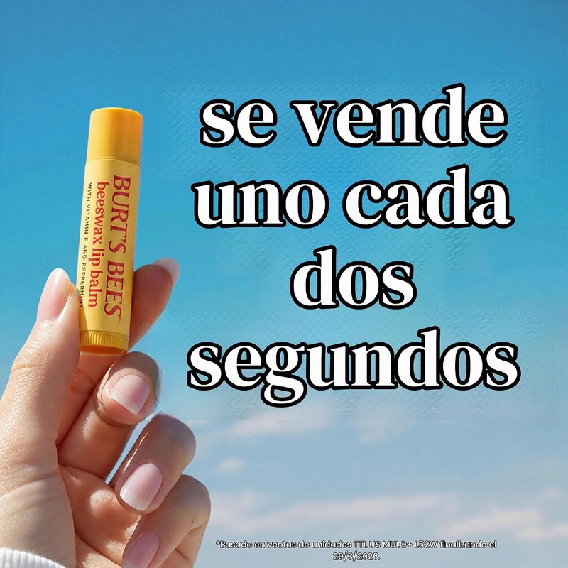 Burt's Bees Kit Freshly Picked Lip Balm 4 unidades