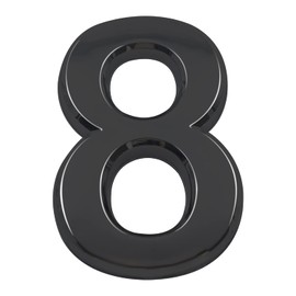 Cobata 3.9 Inch Self-Stick House Number - Self-Adhesive Mailbox/Street/Home Address/Door Sticker Numbers - Number 8