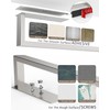 WZKALY Paper Towel Holder, Paper Towel Holder Under Cabinet Wall