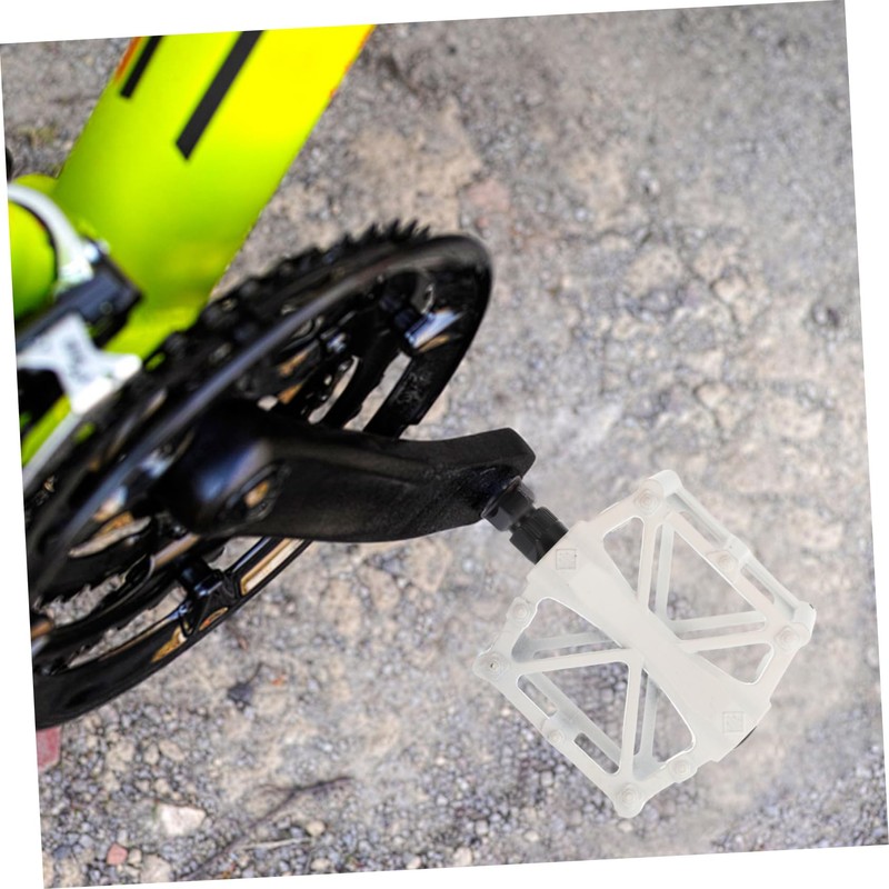 Kisangel Mountain Bike Pedals Anti-Slip Platform Bicycles Flat Pedals 14mm
