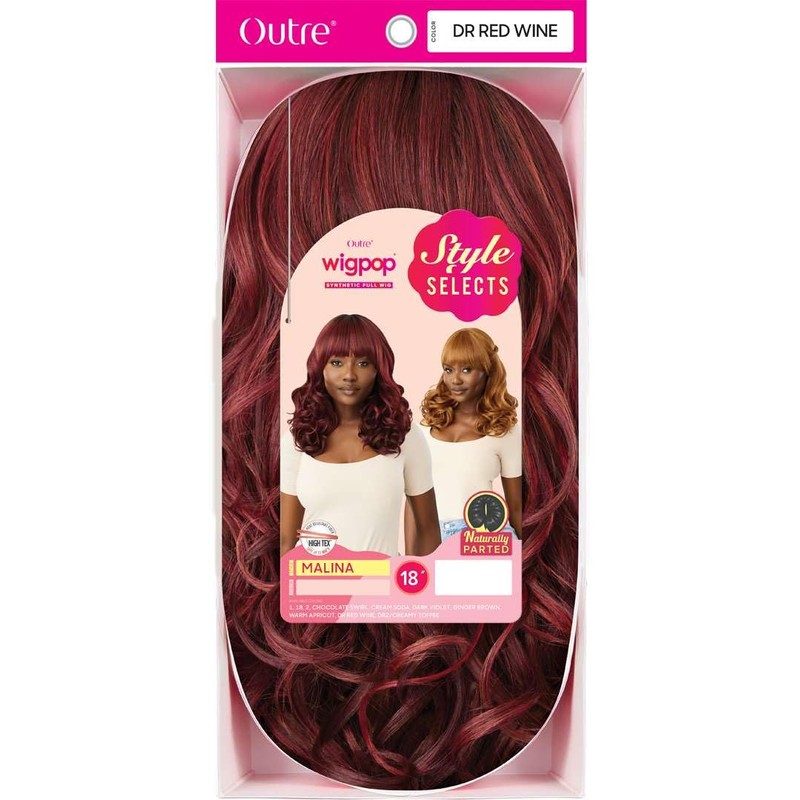 Outre Wigpop - Style Selects - Malina (DARK VIOLET)
