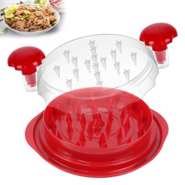 Chicken Shredder Tool Twister - Shredding Claws for Rotisserie Chicken, Pulled Pork & Meat Prep | Ergonomic Kitchen Gadgets with Non-Slip Grips & Dishwasher Safe
