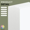 Mat Board Center, 12 Pack 11x17 White Foam Boards, Acid
