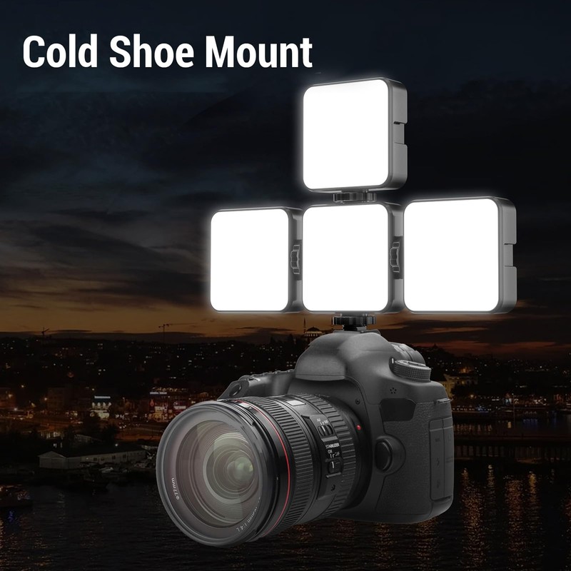 RGB Video Light, 3000 to 6500K Full Color LED Camera