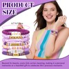 JOLYEAK 7PCS Friendship Bracelets,Heishi Clay Bead Bracelet,Stackable Preppy Bracelets for