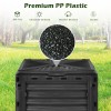 Costway Large Outdoor Compost Bin 80 Gal for Kitchen Waste