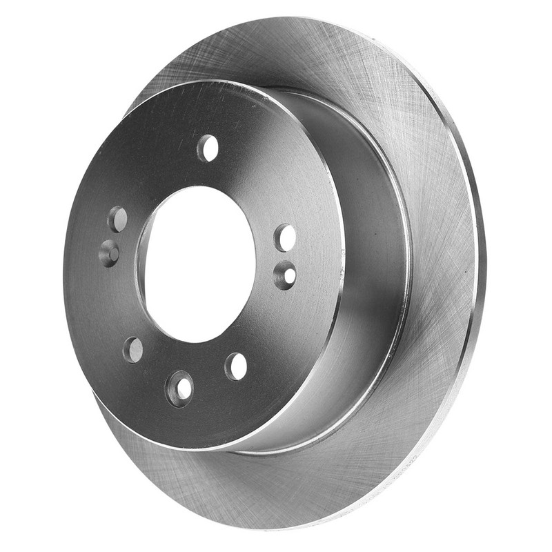 A-Premium Front Vented & Rear Solid Disc Brake Rotors +