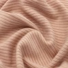 Peach Light Solid 4x2 Rib Knit Fabric by The Yard