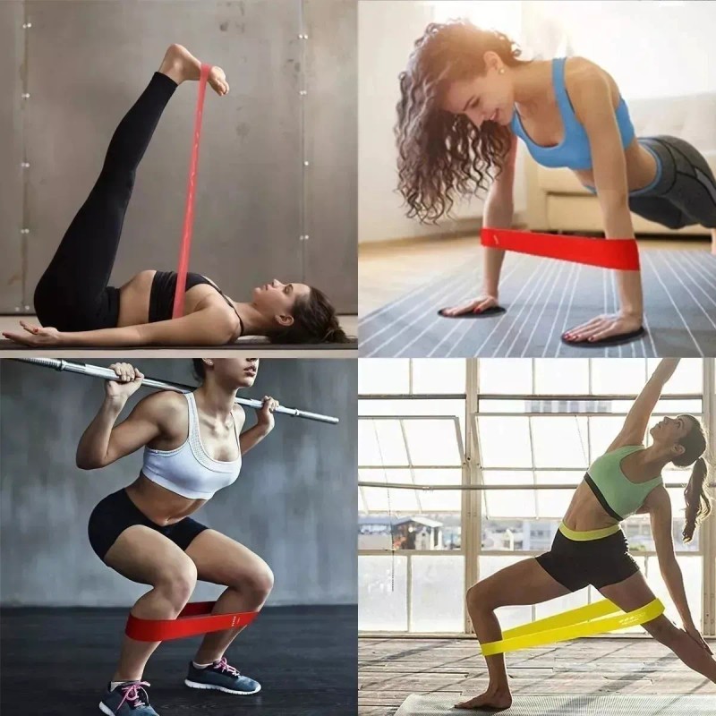 Misorel 15 Piezas Bandas De Resistencia Elásticas Para Ejercicio