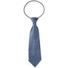 Miobo Children's Boys Tie with Flexible Elastic Band, Blue lined