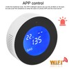 WIFI Natural Gas Detector Alarm WallMounted Leakage Sniffer AC