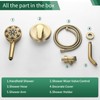 Shower Faucet Set with 7 Functions Handheld Shower Head Filter