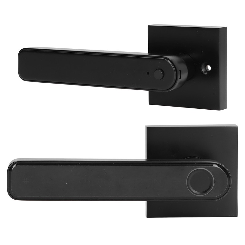 Password Handle Lock Smart Touchscreen Rechargeable Electronic Fingerprint Door Lock