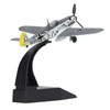 1:72 Scale BF109 Fighter Planes Model High Stimulation Alloy Airplane