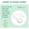 Pañales Desechables De Bambú Bebés Jumbo Etapa 6 Género Sin