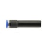 IQS Straight Connector Reduction of 12mm Plug Nipple x 8mm