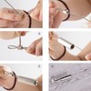 [5 Meters] Wall Mount Curtain Wire Rod Set with (20