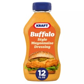 Kraft 〽️ New Exclusive Kraft Buffalo Style Mayonnaise Dressing Sauce Bottle 12oz
