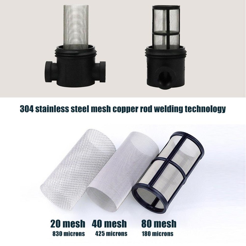 Water Pipe Irrigation Filter Household Water Purification Filter Transparent Mesh