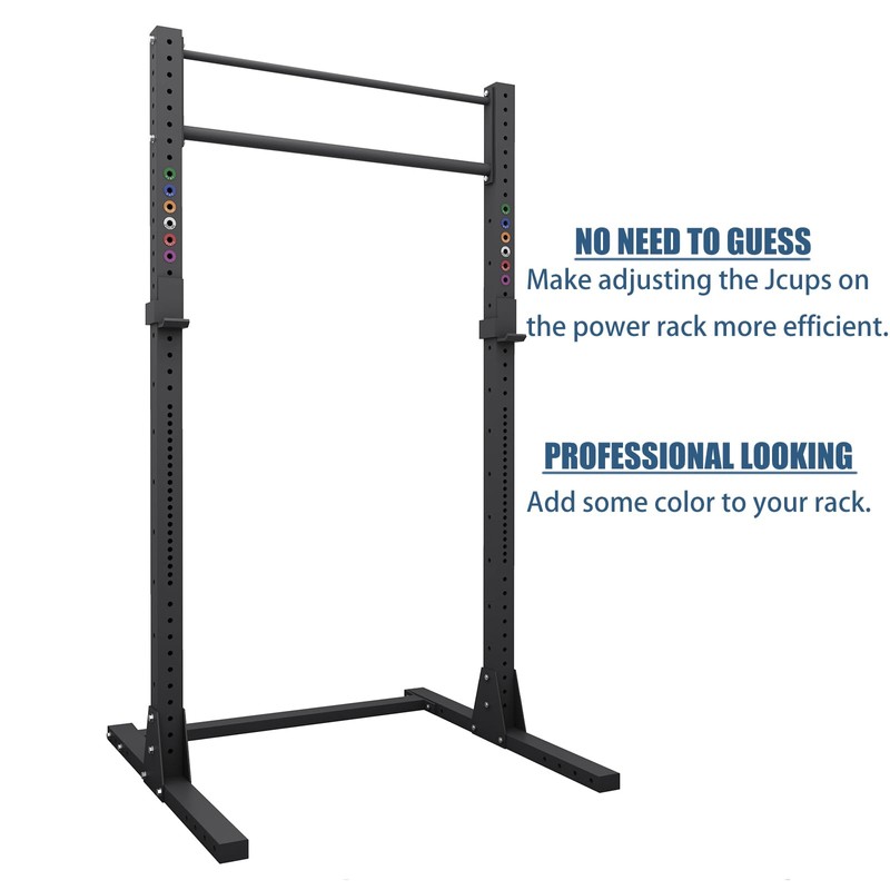 Power Squat Rack Barbell Magnetic Position Markers Reminders Label for
