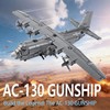 Gonli AC-130 Gunship Airplane Building Blocks 1713PCS WW2 Plane Model