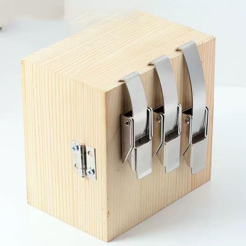 Box Toggle Latch, 99mm Stainless Steel Spring Loaded Toggle Latch