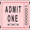 PREMIER SOUTHERN TICKET Single Ticket Roll, Pink