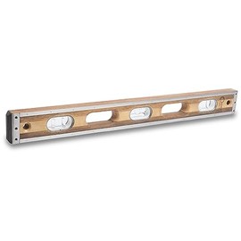 MARSHALLTOWN Crick Levels, with Cushioned Rubber Ends, Clear Vial Color, 24 Inch Length, Made In The USA, 24CLEVCRB