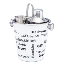 6 Pc. "Soho" Mini Bar Set, Stainless Steel