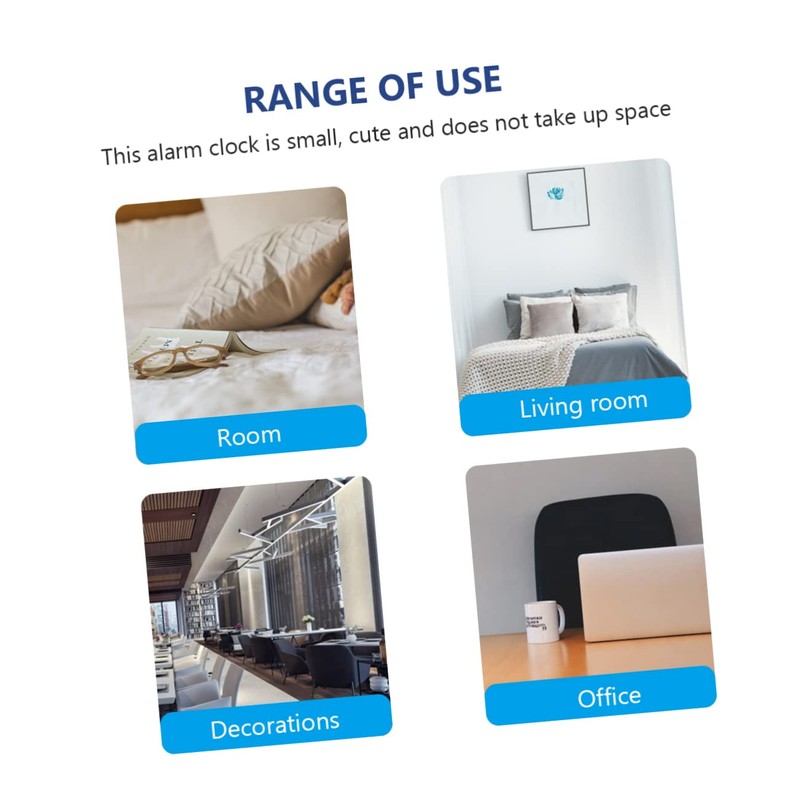 Mobestech Robot Dog Shaped Electronic Alarm Clock Multi-Functional Desk Clock