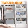 Criusia Closet Organizers Bins 6 Pack - Large Closet Shelf