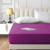 AMEHA Fitted Sheet Double 25 cm Deep Bed Sheets Easy