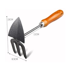 SagaSave Hoe Garden Tool, Garden Hoe Long Handle for Weeding, Hoe Cultivator Hand Garden Tools for Gardening Planting Loosening Tilling Soil Planting Weeding Digging