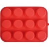 Zuvo Silicon Muffin Tray 12 Cups - Non Stick Baking