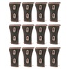 Biaungdo 12 Pcs Brick Wall Clips, Steel Brick Hook Clips,