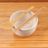 BambooMN Brand - Handcrafted Ceramic Noodle Soup Bowl with Bamboo