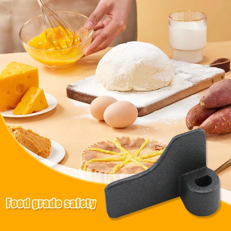1-Piece Bread Maker Paddle, Non-Stick Teflon Coated Replacement Kneading Paddle，Bread